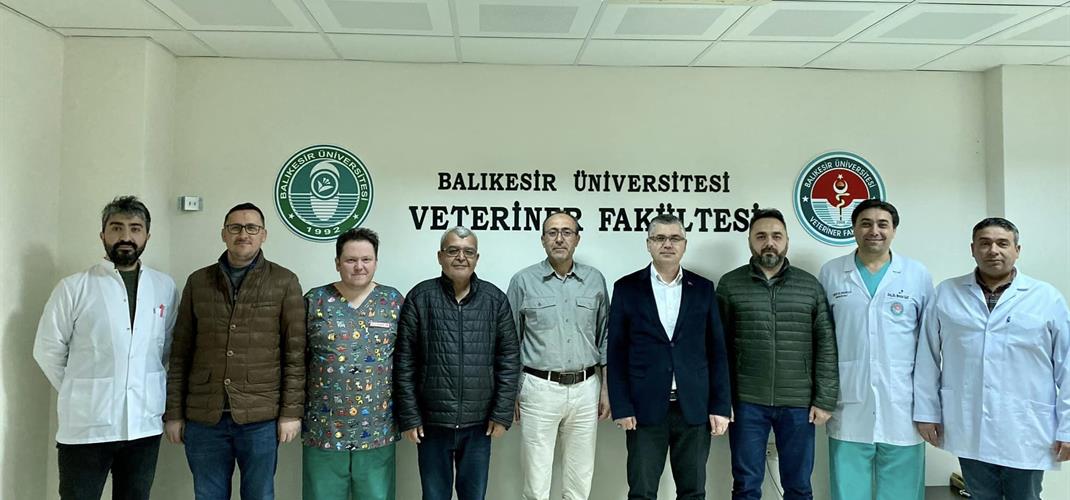 ​İl Müdürümüz Erkan Alkan, Balıkesir Üniversitesi Veteriner Fakültesi Hayvan Hastanesini ziyaret etti