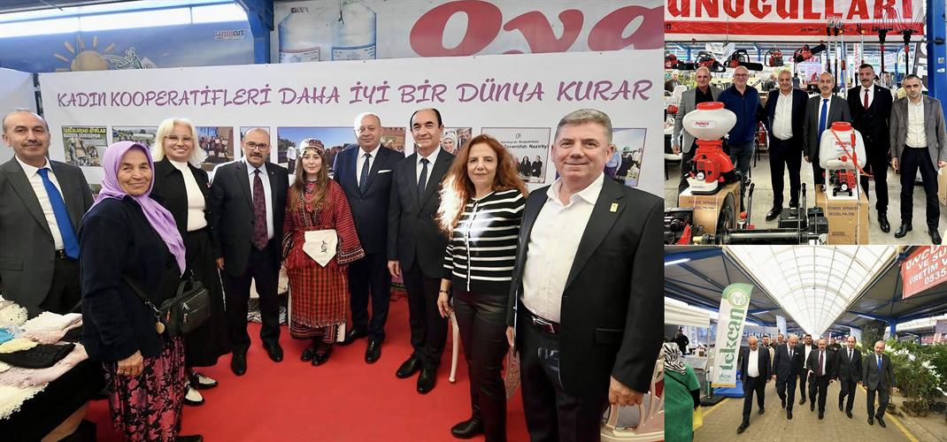 Balıkesir İl Tarım ve Orman Müdürü Dr. Hüseyin Düzgün, Balıkesir Valisi Sayın İsmail Ustaoğlu başkanlığındaki heyet ile birlikte bu yıl 13'ncüsü düzenlenen Gönen Tarım, Hayvancılık, Gıda ve Otomotiv Fuarına katıldı..