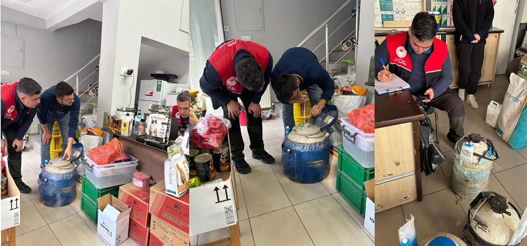 İlimizde suni tohumlama hizmeti veren veteriner hekim muayenehanelerinde görevli veteriner hekim, tekniker ve teknisyenlere ait sperma tanklarında denetim gerçekleştirildi...