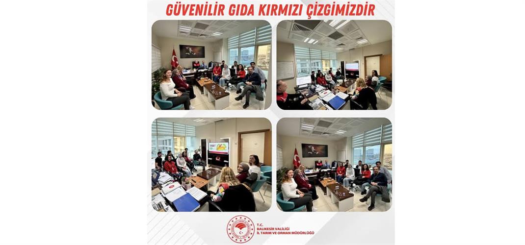 Hastane Yemekhanelerinde Gıda Hijyeni ve Güvenliği Eğitimi...