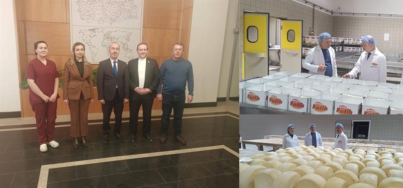 Burhaniye’de Faaliyet Gösteren Süt ve Süt Ürünleri İşletmesindeyiz