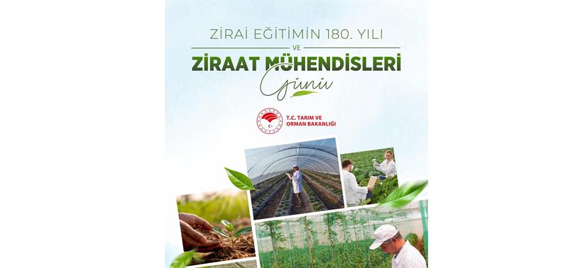 10 Ocak Ziraat Mühendisleri Günü kutlu olsun