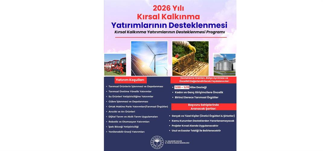 Kırsal Kalkınma Yatırımlarının Desteklenmesi Programı