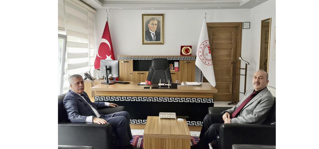 Gıda ve Kontrol Genel Müdür Yardımcısı Doç. Dr. Yunus Bayram, İl Müdürümüz Dr. Hüseyin Düzgün’ü ziyaret etti