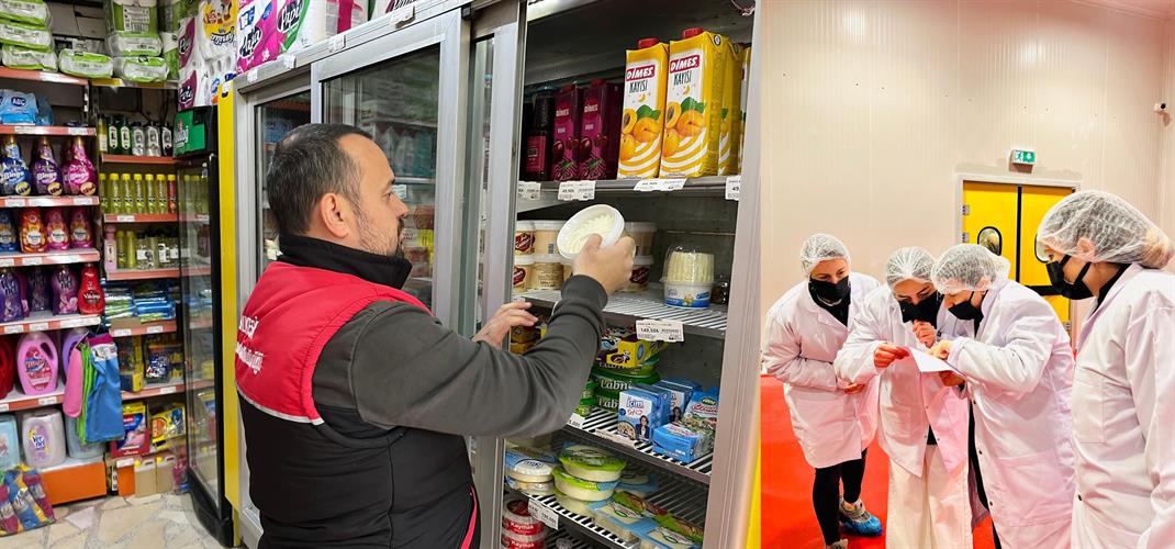 Güvenilir Gıda İçin Denetimlerimiz Sürüyor