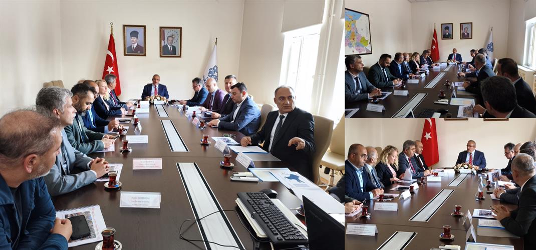 Vali Yardımcımız Sayın Yusuf İzzet Karaman başkanlığında tarımsal üretim planlaması değerlendirme toplantısı gerçekleştirildi